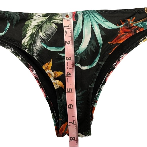 H&M Tropical Print Brazilian Bikini Bottoms - Picture 5 of 7